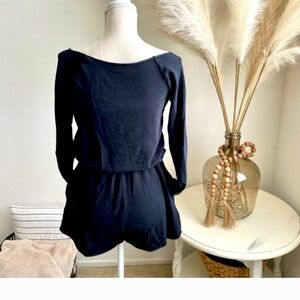 Aerie Black Romper